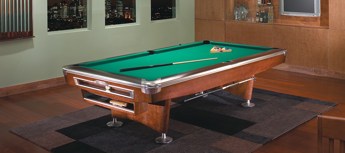 what oak veneer was used on brunswick pool tables