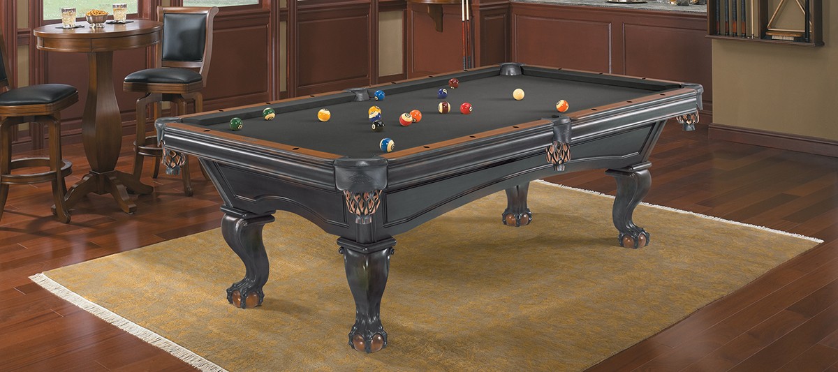 what oak veneer was used on brunswick pool tables