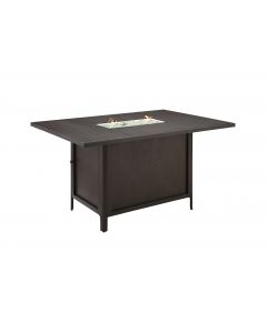 Adeline counter dining fire pit