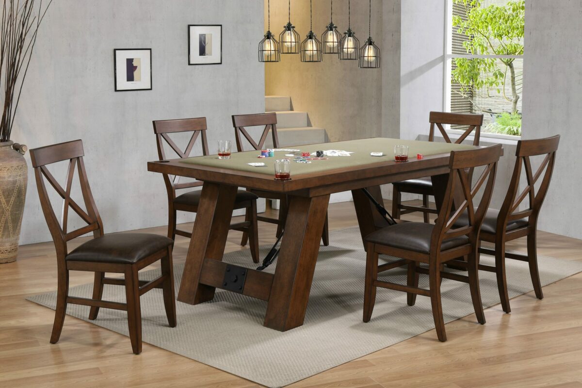 Game table 2024 and 6 chairs